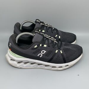 On Running Cloudsurfer Black White Running Shoes Men’s Sz 9.5